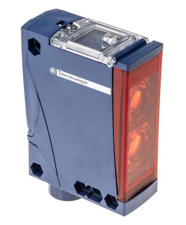 Telemecanique Sensors Diffuse Photoelectric Sensor, Block Sensor