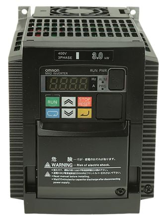 Omron Inverter Drive, 3 kW, 3 Phase, 3G3MX2 Series 480V 8.8 A