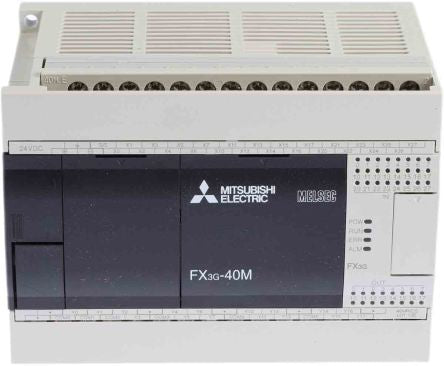 Mitsubishi Electric FX3G Series Logic Module, Relay Output, 24-Input, Sink Input