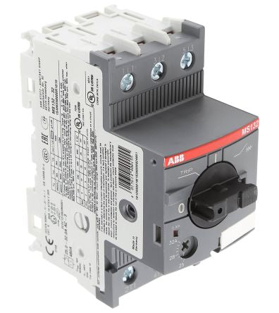 ABB 25A, 32 A MS132 Motor Protection Circuit Breaker, 690V, 70 °C, -25 °C