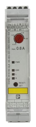 Phoenix Contact ELR H5-IES-SC- 24DC/500AC-0.6 Motor Starter, Reversible, 550V ac, 0.18 kW, 3 Phase, IP20