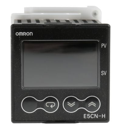Omron E5CN-H Panel Mount PID Temperature Controller 2 Input, 2 Output Relay 240V ac 2-PID Controller, On-Off, PID