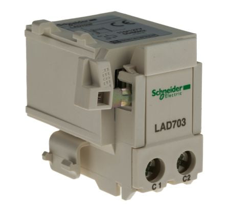 Schneider Electric 110V ac/dc Remote Tripping Device Circuit Trip for use with LRD Series, LR3D Series
