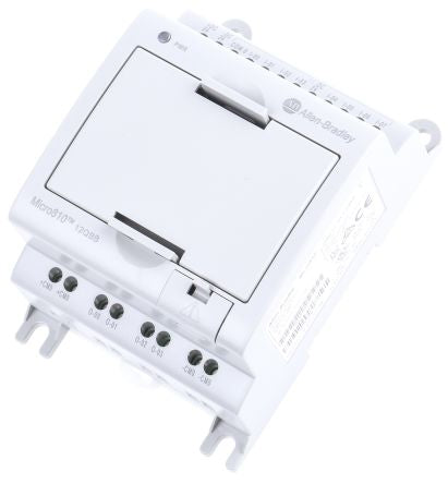 Allen Bradley Micro810 Series PLC CPU, Analogue, Digital Output, 8-Input, Analogue Input