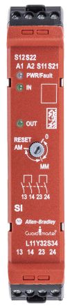 Allen Bradley 440R / Guardmaster SI, 24V dc Safety Relay, 2 Safety Contacts, 1