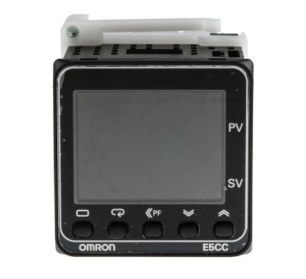 Omron E5CC Panel Mount PID Temperature Controller 1 Input, 1 Output Relay 240V ac On-Off