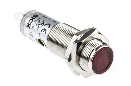 SICK Retroreflective Photoelectric Sensor, Cylindrical Sensor