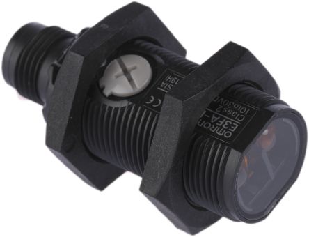 Omron Diffuse Photoelectric Sensor, Barrel Sensor