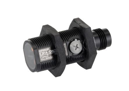 Omron Diffuse Photoelectric Sensor, Cylindrical Sensor