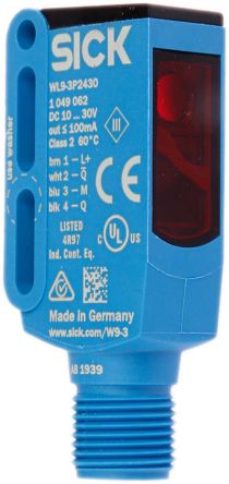 SICK Retroreflective Photoelectric Sensor, Rectangular Sensor