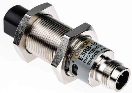 Omron Retroreflective Photoelectric Sensor, Cylindrical Sensor