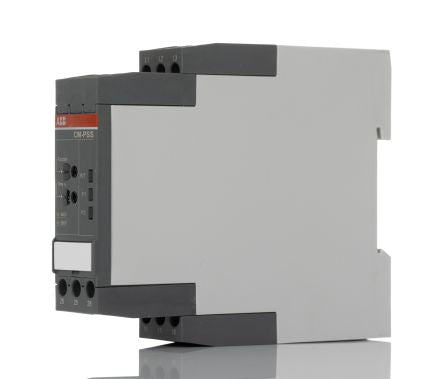 ABB Monitoring Relay, 3 Phase, DPDT, DIN Rail, 400V ac
