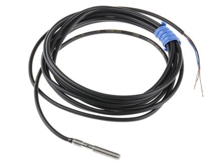 Omron E2E-S04SR8-WC-C1 2M Threaded Barrel Inductive Proximity Sensor, M4 NPN E2E 3V 4 mm 30 V dc 50mA