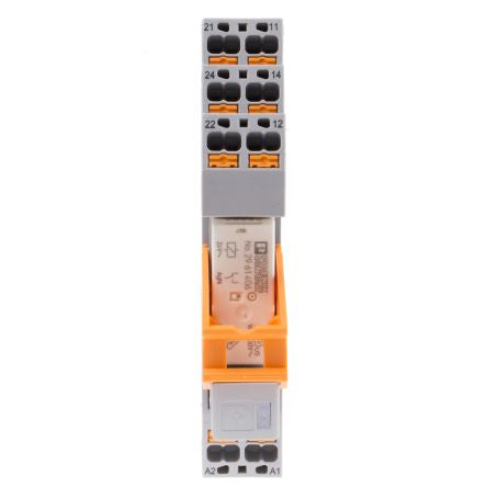 Phoenix Contact DIN Rail Power Relay, 24V ac Coil, 10A Switching Current, SPDT
