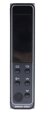 Omron E5DC DIN Rail PID Temperature Controller 4 Input, 2 Output Linear 240V ac/dc On-Off