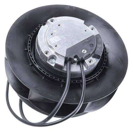 ebm-papst RadiCal Series Centrifugal Centrifugal Fan, 230V ac, 975 m³/h, AC Operation x 190mm x 91 mm