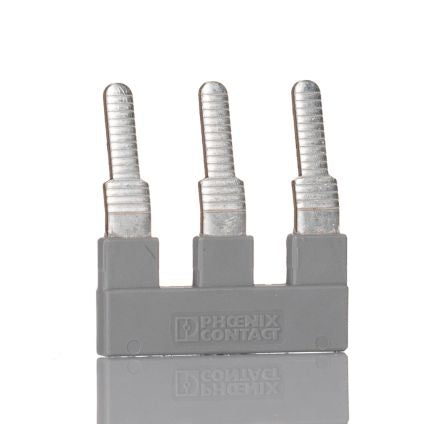 Phoenix Contact EB3-10 Series Jumper Bar for Use with Modular Terminal Block