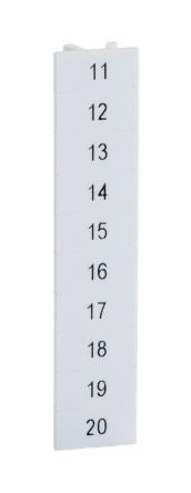 Phoenix Contact Polyamide Marker Strip for use with Terminal Block