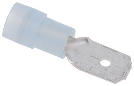 Phoenix Contact C-SCMI Blue Insulated Male Spade Connector, Crimp, 6.3 x 0.8 mm Tab Size