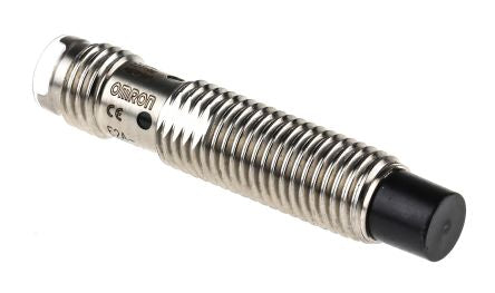 Omron E2A-S08KN04-M5-B1 Threaded Barrel Inductive Proximity Sensor, M8 PNP E2A 24V dc 4 mm 240 V ac 32 V dc 200mA