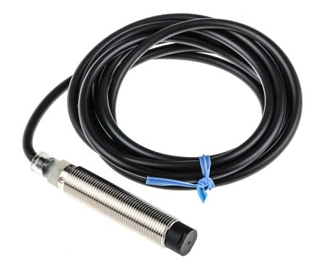 Omron E2B-M12LN08-WP-B1 2M Threaded Barrel Inductive Proximity Sensor, M12 PNP E2B 32V 30 V dc 200mA
