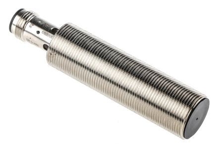 Omron E2B-M18LS08-M1-B1 Threaded Barrel Inductive Proximity Sensor, M18 PNP E2B 24V dc 8 mm 30 V dc 200mA