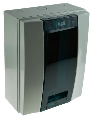 ABB 12 Plastic Consumer Unit, 63A, IEC 60670, EN 60439-3 IP65 MISTRAL65