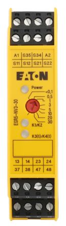 Eaton ESR5, 24V dc Safety Relay, 2 Safety Contacts