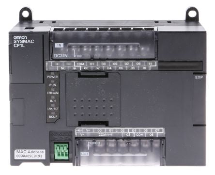 Omron CP1L-EL Series PLC CPU, PNP Output, 12-Input, PNP/NPN Input