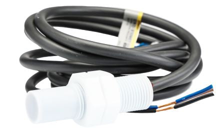 Omron E2KQ-X10ME1 2M Threaded Barrel Capacitive Proximity Sensor E2KQ-X 10 mm, M18 x 1 NPN 100mA 30V 500 V ac 30 V dc