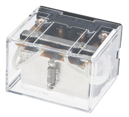 Omron Power Relay, 24V dc Coil, 10A Switching Current, 4PDT