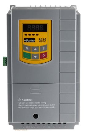 Parker Inverter Drive, 4 kW, 3 Phase, AC10 Series 480V 9 A