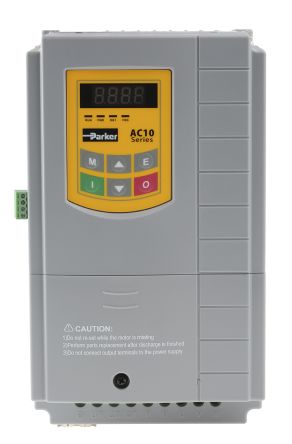 Parker Inverter Drive, 5.5 kW, 3 Phase, AC10 Series 480V 9 A