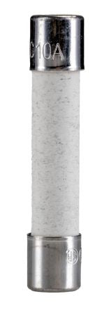 Eaton 10A F Ceramic Cartridge Fuse, 6.3 x 32 mm
