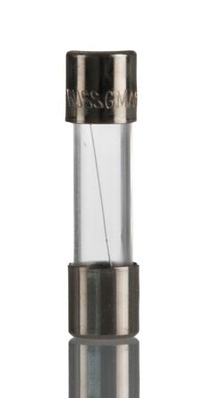 Eaton 4A F Glass Cartridge Fuse, 5 x 20 mm
