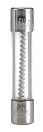 Eaton 8A T Glass Cartridge Fuse, 6.3 x 32 mm
