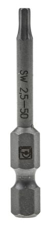 Phoenix Contact Hex Screwdriver Bit, 2.5 mm Tip, 2.5 mm Tip, Hex Drive, 50 mm Overall 5-Piece