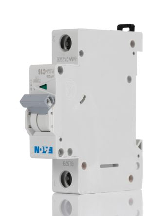 Eaton xPole PLSM Miniature Circuit Breaker, 1-Pole, 16A, Type C, 230V ac AC, 48 V dc DC, 10 kA Breaking Capacity