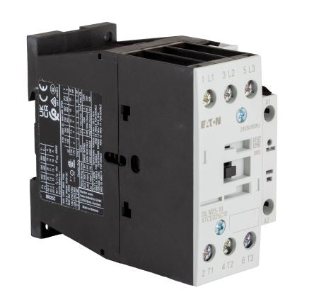 Eaton DILM Contactor, 24V ac Coil, 3-Pole, 25 A, 11 kW 24V ac, 3 NO, 400V ac