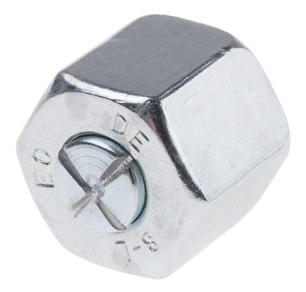 Parker VKAM08LCF Hydraulic Fitting, 24 °, Steel
