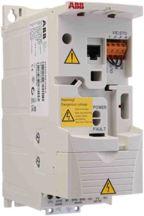 ABB Inverter Drive, 0.55 kW, 3 Phase, ACS355 Series 480V 1.9 A
