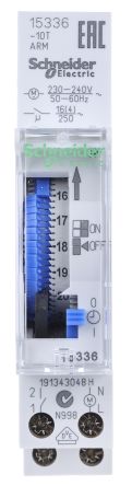 Schneider Electric Analogue Acti9 DIN Rail Time Switch 230V ac