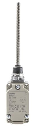 Omron WL Series Coil Spring Limit Switch, SPST, IP67, Aluminium Housing, 500V ac, 10A