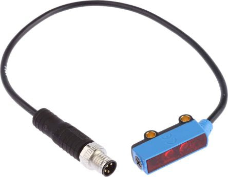 SICK Background Suppression Photoelectric Sensor, Block Sensor