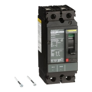Circuit breaker, PowerPacT H, 15A, 2 pole, 600VAC, 14kA, lugs, thermal magnetic, 80% (Circuit breaker PowerPacT H) is a Schneider Electric product. Designed for reliable performance and long service life. Available across Iraq — contact us for pricing and delivery options.