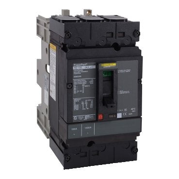 Circuit breaker, PowerPacT H, 100A, 3 pole, 600VAC, 14kA, plug in, thermal magnetic, 80% (Circuit breaker PowerPacT H) is a Schneider Electric product. Designed for reliable performance and long service life. Available across Iraq — contact us for pricing and delivery options.