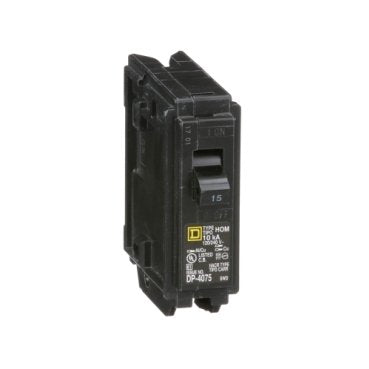 Mini circuit breaker, Homeline, 15A, 1 pole, 120/240VAC, 10kA AIR, standard type, plug in, UL (Mini circuit breaker Homeline) is a Schneider Electric product. Designed for reliable performance and long service life. Available across Iraq — contact us for pricing and delivery options.