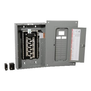 Load center, Homeline, 1 phase, 20 spaces, 40 circuits, 100A convertible main breaker, PoN, NEMA1, value pack (Load center Homeline) is a Schneider Electric product. Designed for reliable performance and long service life. Available across Iraq — contact us for pricing and delivery options.