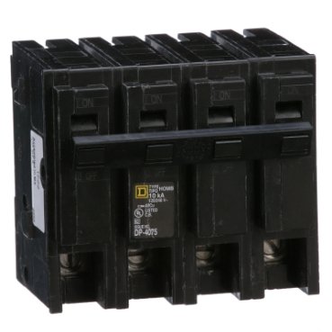 Mini circuit breaker, Homeline, 150A, 4 pole, 120/240VAC, 10kA AIR, standard type, plug in, UL (Mini circuit breaker Homeline) is a Schneider Electric product. Designed for reliable performance and long service life. Available across Iraq — contact us for pricing and delivery options.