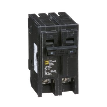Mini circuit breaker, Homeline, 90A, 2 pole, 120/240VAC, 10kA AIR, standard type, plug in, UL (Mini circuit breaker Homeline) is a Schneider Electric product. Designed for reliable performance and long service life. Available across Iraq — contact us for pricing and delivery options.